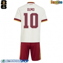 Maglie da calcio Spagna Dani Olmo #10 Seconda Maglia Bambino Mondiali 2026  Manica Corta + Pantaloni corti)